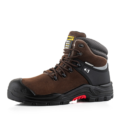 Buckler Boot NKZ102BR Lace Safety Brown
