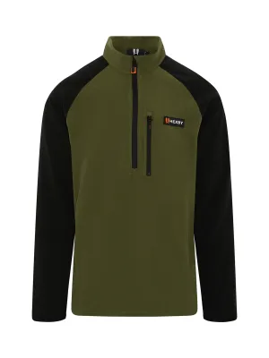 Hexby Mens Fleece  Green/Black