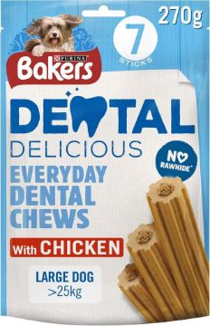 Bakers Dental Delicious Large Chicken 270GM (P)