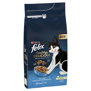 FELIX Doubly Delicious Salmon & Vegetables 2Kg (P)