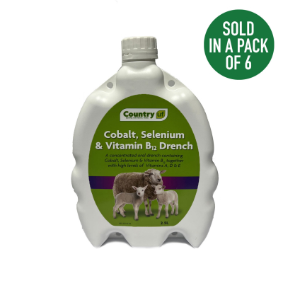 CountryUF Cobalt, Selenium & B12 Drench 2.5L